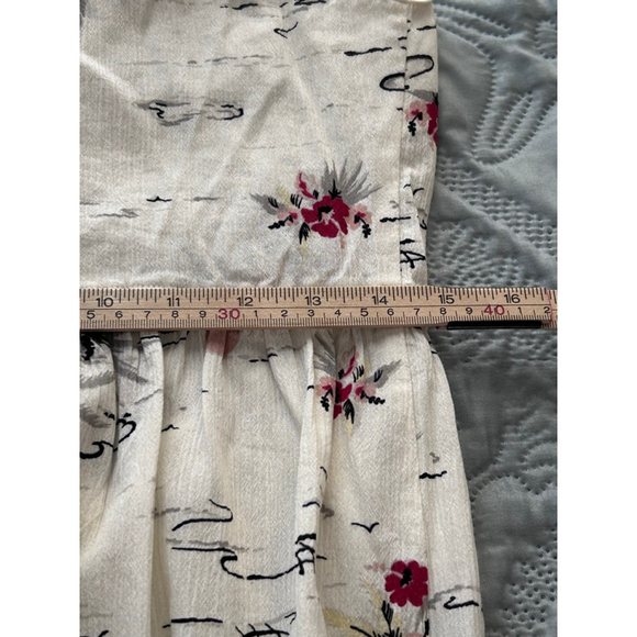 Reformation Anita Dress Tonga Print Midi Organic Cotton NWT Size M - Picture 13 of 14